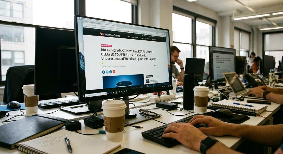 消息称亚马逊低估工作量，网页版 Alexa AI 延至 7 月 31 日后上线第一张图