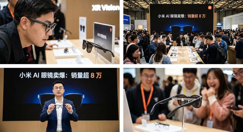 小米 AI 眼镜卖爆：销量超 8 万第二张图