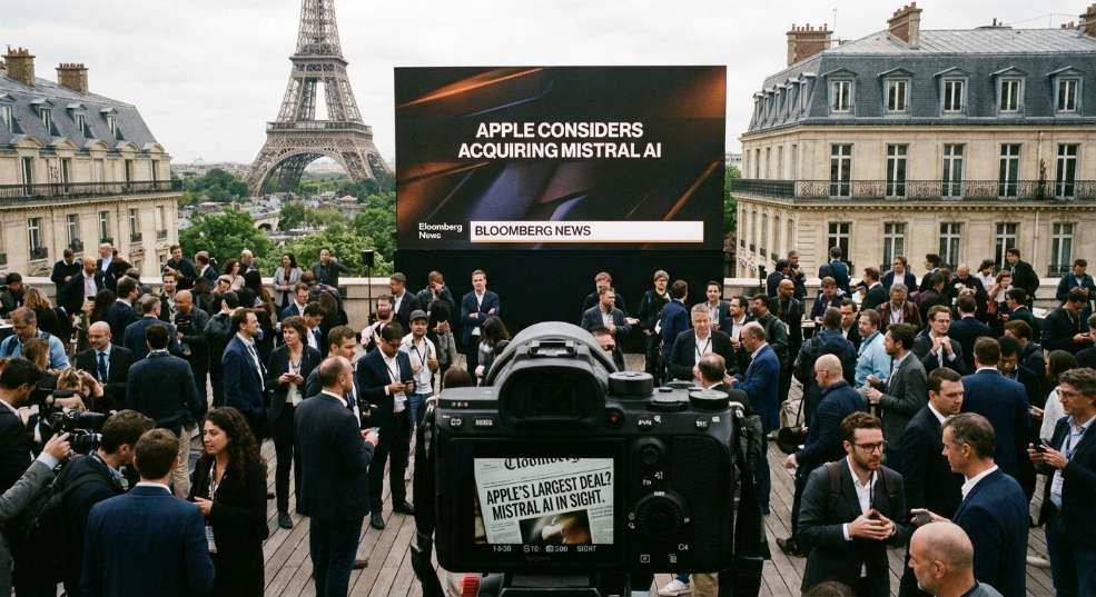 消息称苹果考虑收购欧洲最大 AI 初创公司 Mistral，有望推动其史上最大并购案第二张图