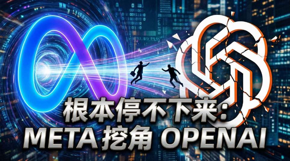 根本停不下来，Meta 被曝又从 OpenAI 挖走两名顶级研究人员