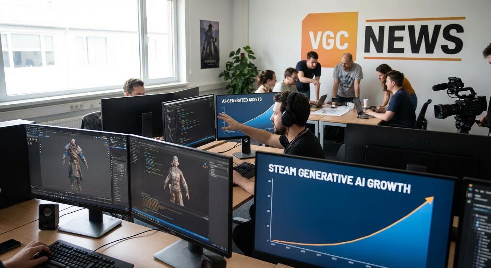 生成式 AI 大举进军游戏开发行业,Steam 上架作品中使用量激增 8 倍 生成式 AI 大举进军游戏开发行业,Steam 上架作品中使用量激增 8 倍第二张图
