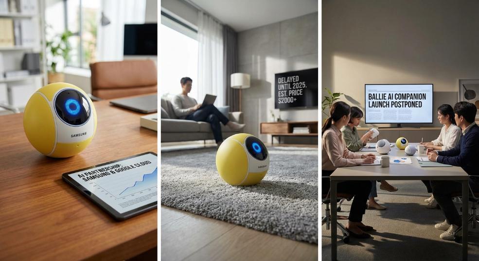 消息称三星 AI 家庭伴侣机器人 Ballie 推迟上市，预计定价超 2000 美元第二张图