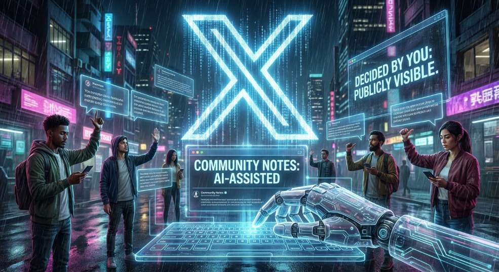 X 平台将允许 AI 机器人撰写社区注释，由用户反馈决定相应内容是否公开展示