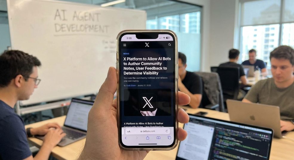 X 平台将允许 AI 机器人撰写社区注释，由用户反馈决定相应内容是否公开展示第一张图