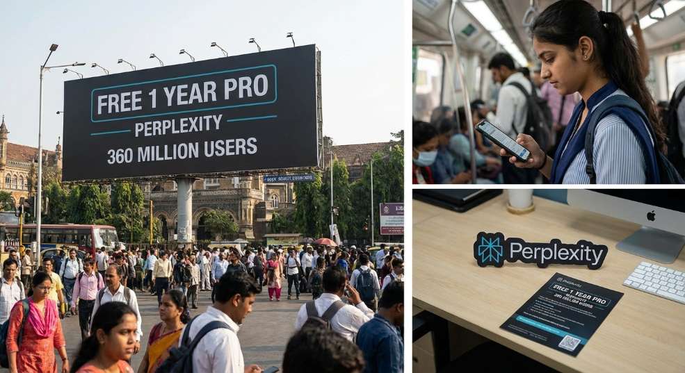 砸钱抢市场,AI搜索企业 Perplexity 向印度 3.6 亿用户免费赠送原价 200 美元的一年 Pro 服务 砸钱抢市场,AI搜索企业 Perplexity 向印度 3.6 亿用户免费赠送原价 200 美元的一年 Pro 服务第二张图