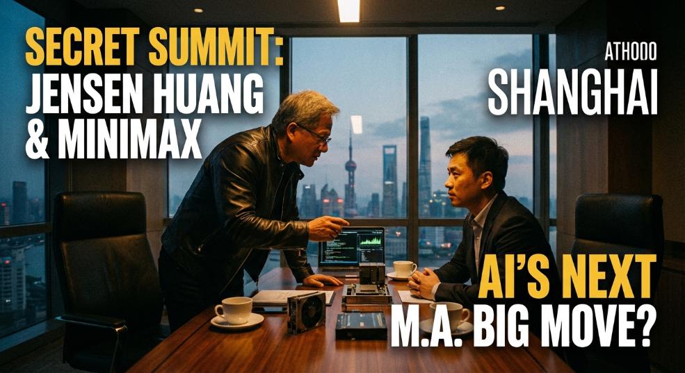 消息称黄仁勋与 MiniMax 创始人「密会」