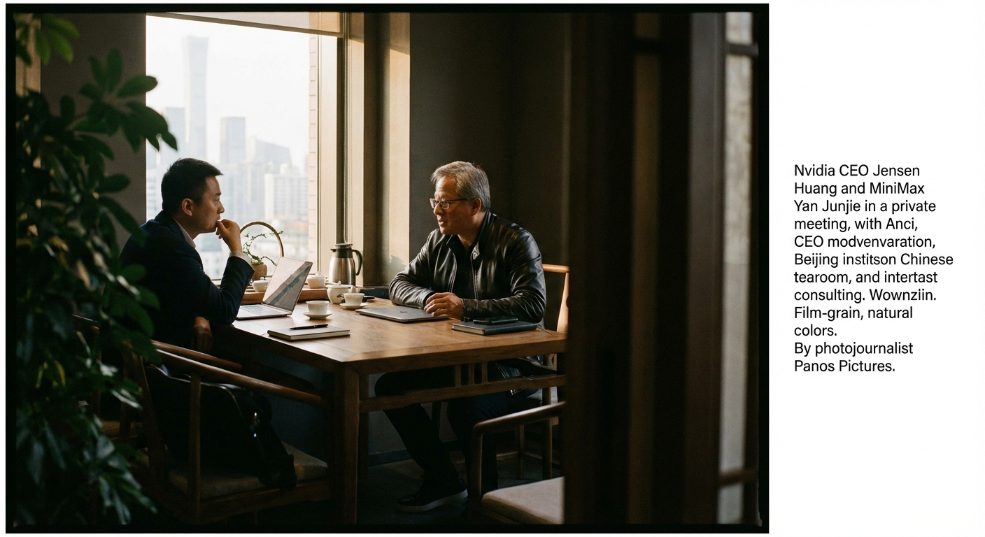 消息称黄仁勋与 MiniMax 创始人「密会」 消息称黄仁勋与 MiniMax 创始人「密会」第二张图