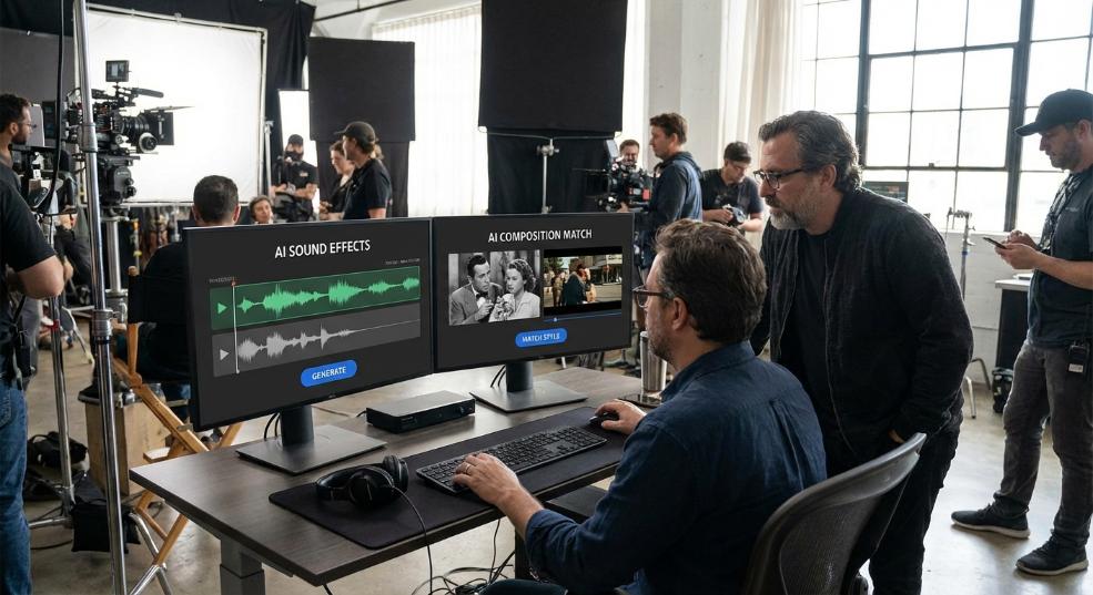 Adobe 推出全新 AI影视制作工具，可制作音效、模仿视频画面构图第一张图