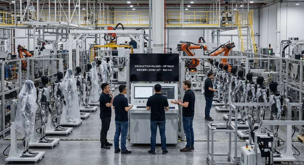 特斯拉暂停人形机器人生产第二张图