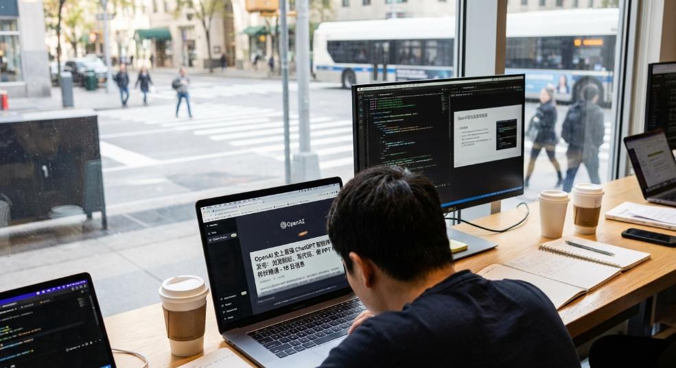 OpenAI 史上最强 ChatGPT 智能体发布：浏览网站、写代码、做 PPT 样样精通第一张图