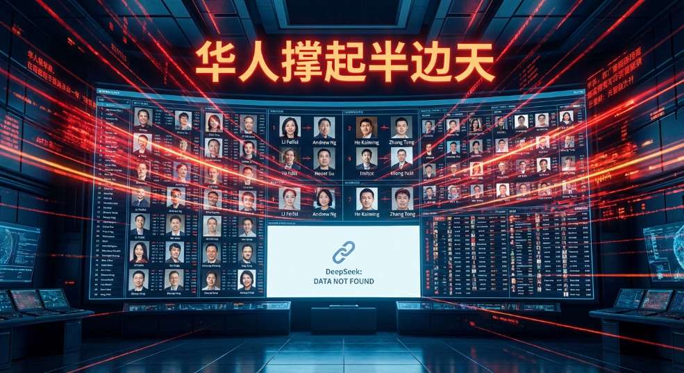 全球 AI 人才榜单首次曝光：华人撑起半边天，DeepSeek 无人上榜