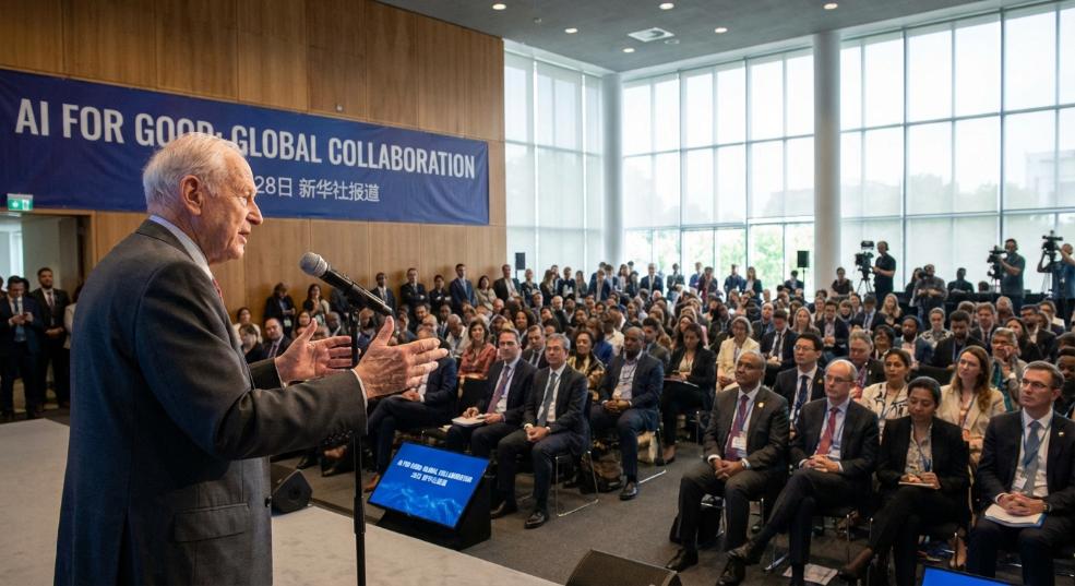 AI教父呼吁全球合作：让 AI 既超凡又甘于助人第一张图