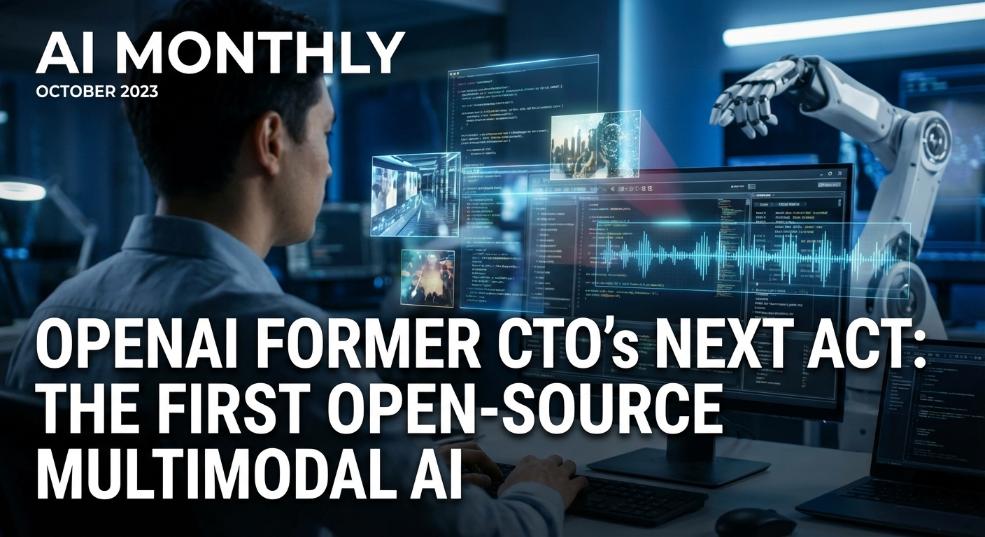 OpenAI 前 CTO 自曝首个开源多模态 AI 项目
