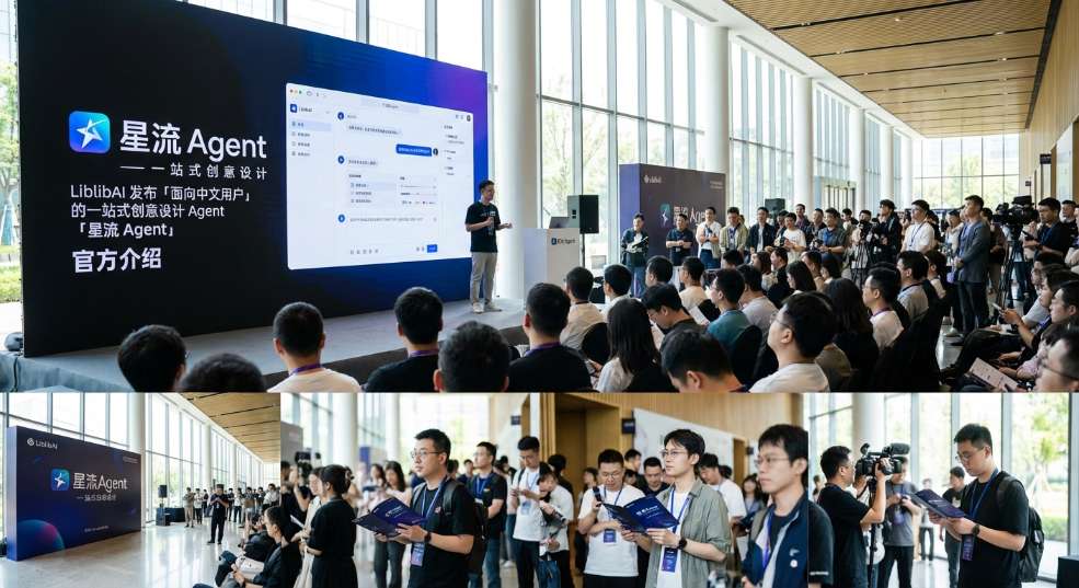 「星流」设计 Agent 正式推出第一张图