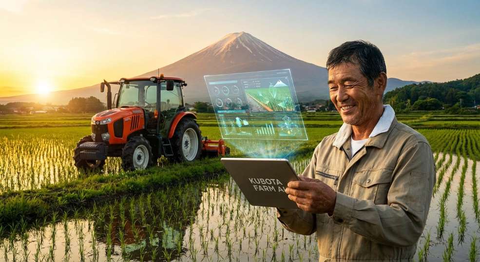 日农机厂商久保田推出农户专用生成式 AI 服务，可解答农作物种植有关问题