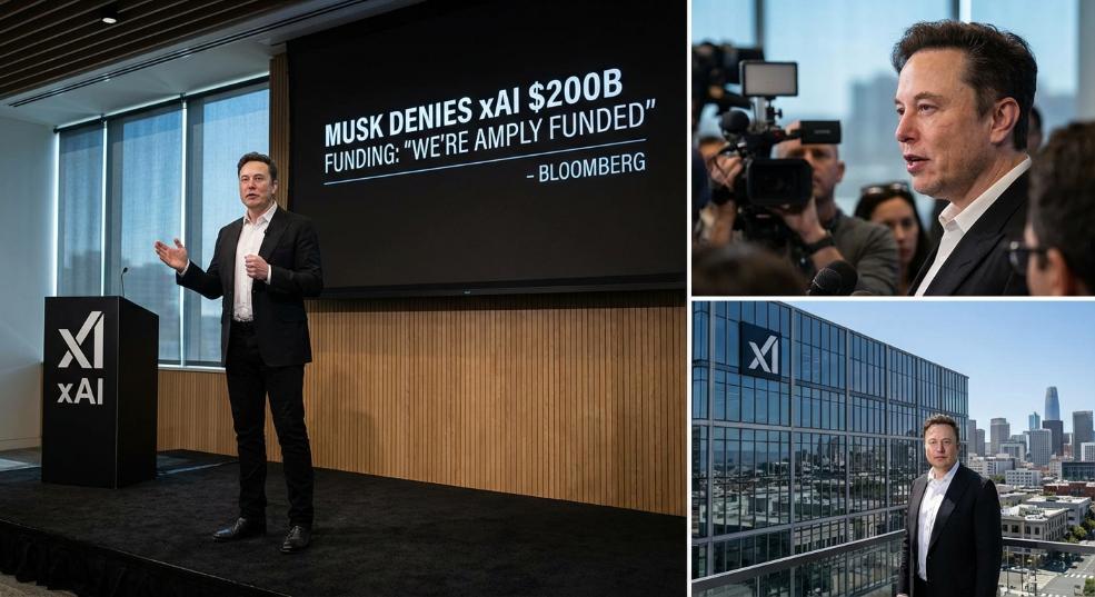 马斯克否认 xAI 以 2000 亿美元估值融资：我们资金充足第二张图