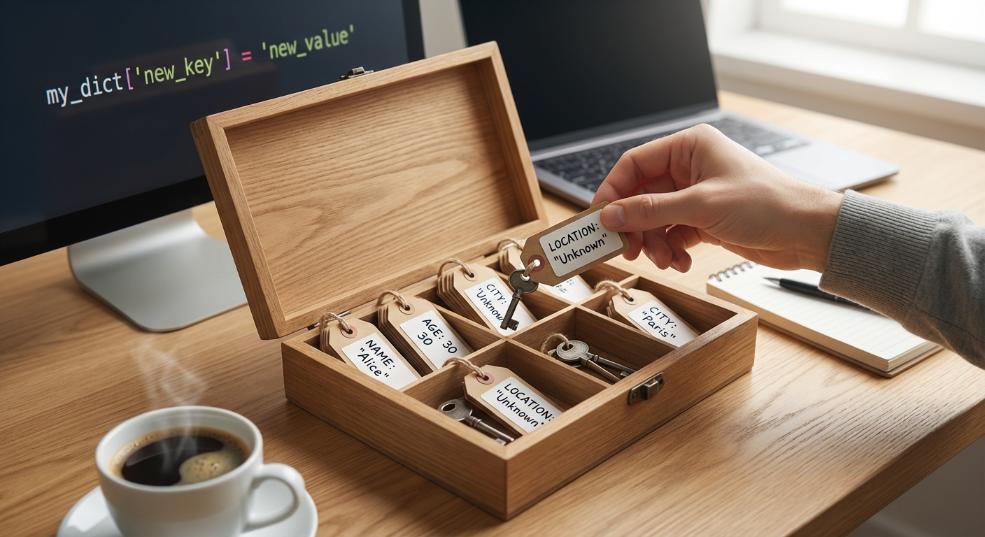 python字典怎么添加