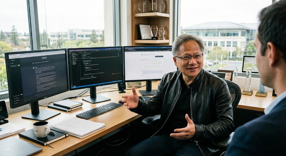 英伟达 CEO 黄仁勋谈 AI 工具个人使用体验:视其为“思考伙伴”,日常混用多个系统 英伟达 CEO 黄仁勋谈 AI 工具个人使用体验:视其为“思考伙伴”,日常混用多个系统第一张图