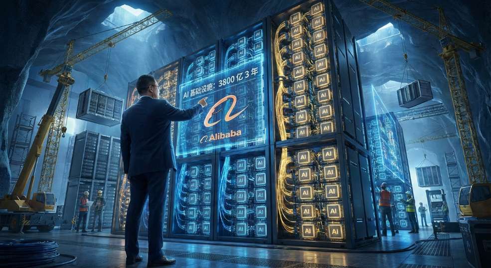 阿里巴巴 CEO 吴泳铭：正在推进三年 3800 亿的 AI 基础设施建设计划