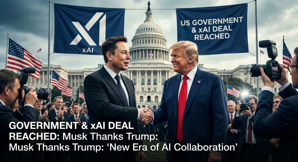 和好了？美政府与 xAI 达成协议，马斯克感谢特朗普