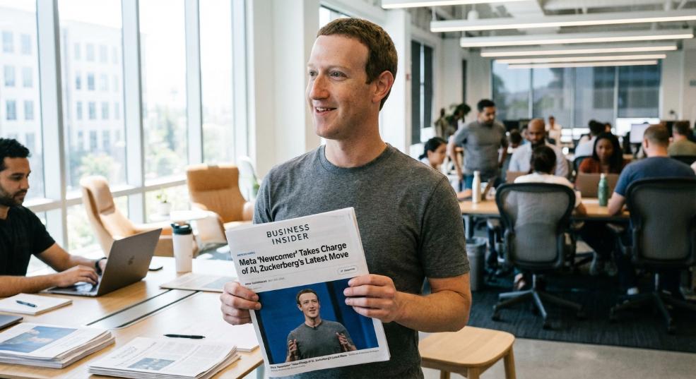 上任仅数月，Meta「新人」执掌 AI 部门大权第一张图