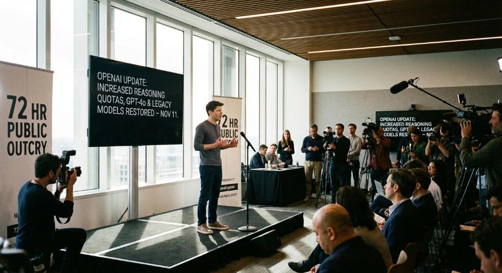 奥尔特曼听劝：OpenAI 将提升订阅用户推理配额，恢复 GPT-4o 等旧模型第一张图