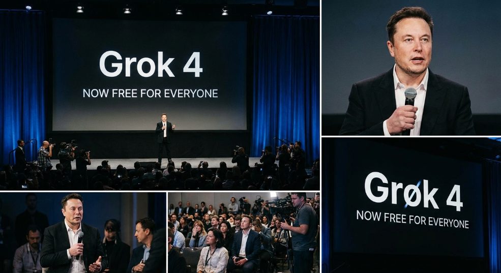 马斯克的最强 AI 模型 Grok 4 现已免费开放,非订阅用户每天可限量使用 马斯克的最强 AI 模型 Grok 4 现已免费开放,非订阅用户每天可限量使用第二张图