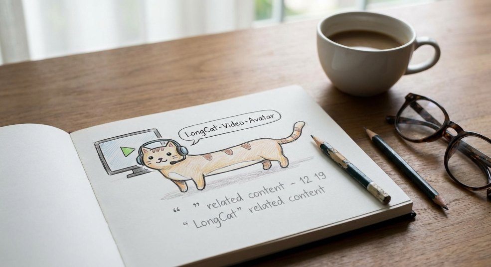 美团开源虚拟人视频生成模型 LongCat-Video-Avatar：号称“不说话”时都像人第一张图