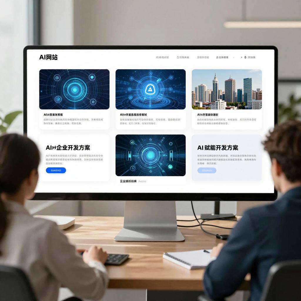 企业网站接入AI功能的5种开发方案 让转化率飙升267%的秘密