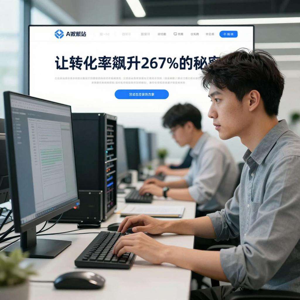 企业网站接入AI功能的5种开发方案 让转化率飙升267%的秘密第一张图