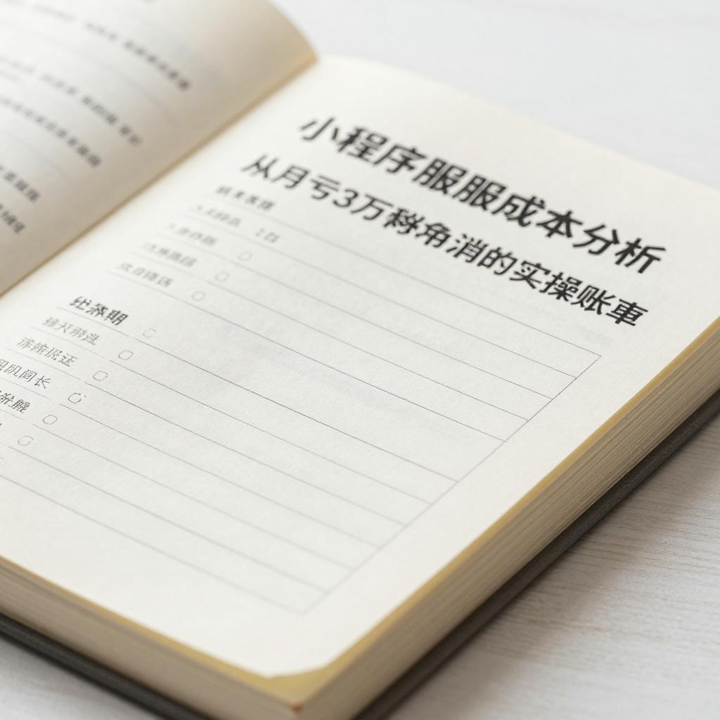 小程序接入AI客服成本分析：从月亏3万到净利润翻倍的实操账本第二张图