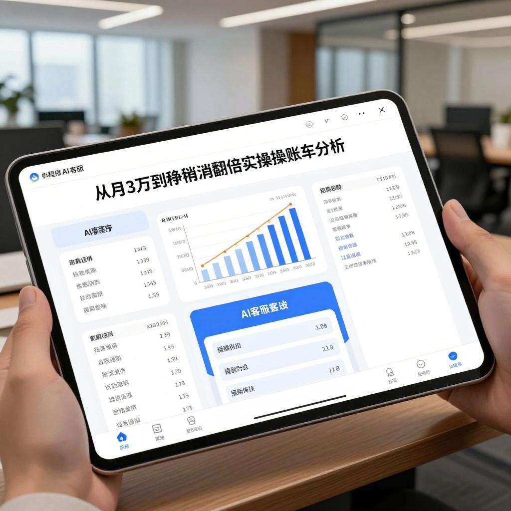 小程序接入AI客服成本分析：从月亏3万到净利润翻倍的实操账本第三张图