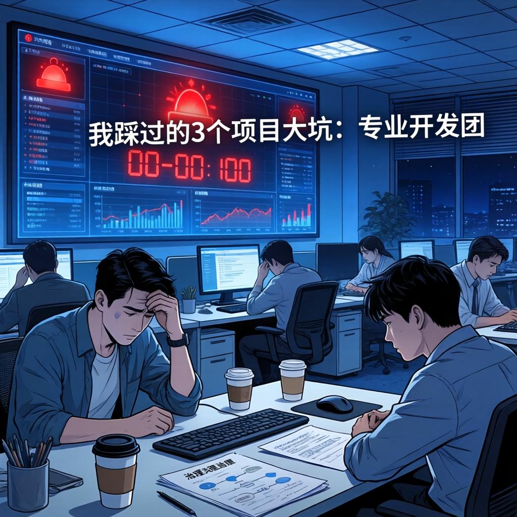 我踩过的3个AI项目大坑：专业开发团队如何保障AI项目成功的硬核实战