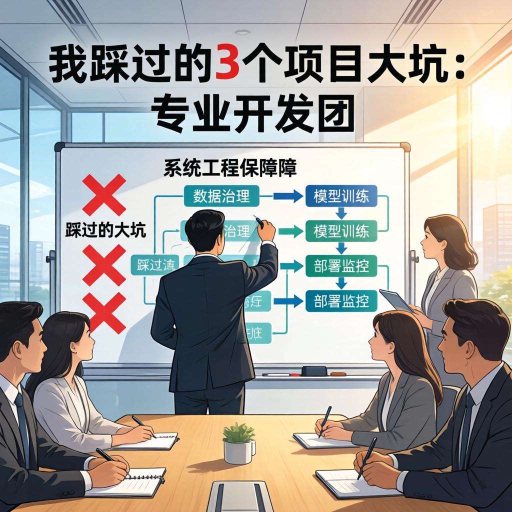 我踩过的3个AI项目大坑：专业开发团队如何保障AI项目成功的硬核实战第二张图