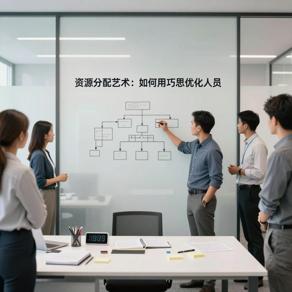 资源分配艺术：如何用巧思优化人员、工具与时间管理