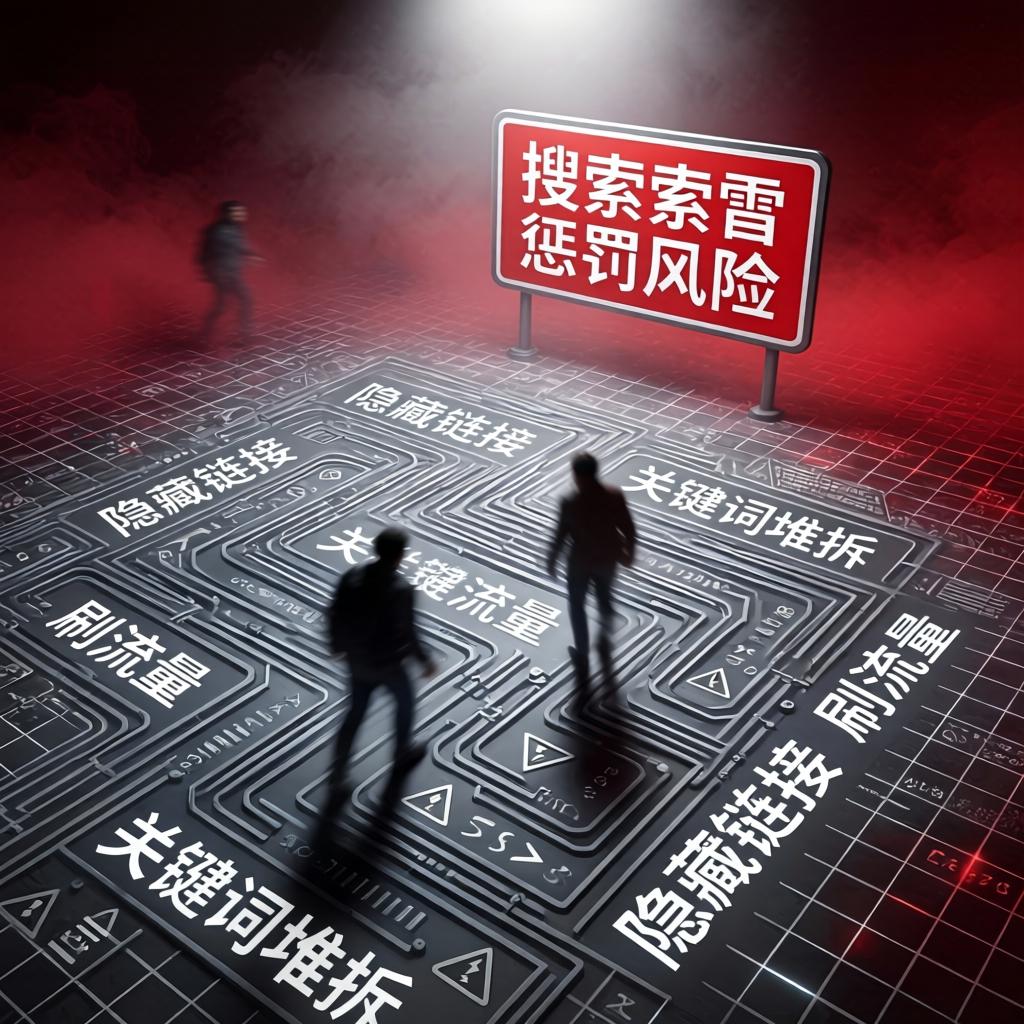 黑帽SEO:违规优化策略的危险游戏与惩罚风险 黑帽SEO:违规优化策略的危险游戏与惩罚风险第一张图