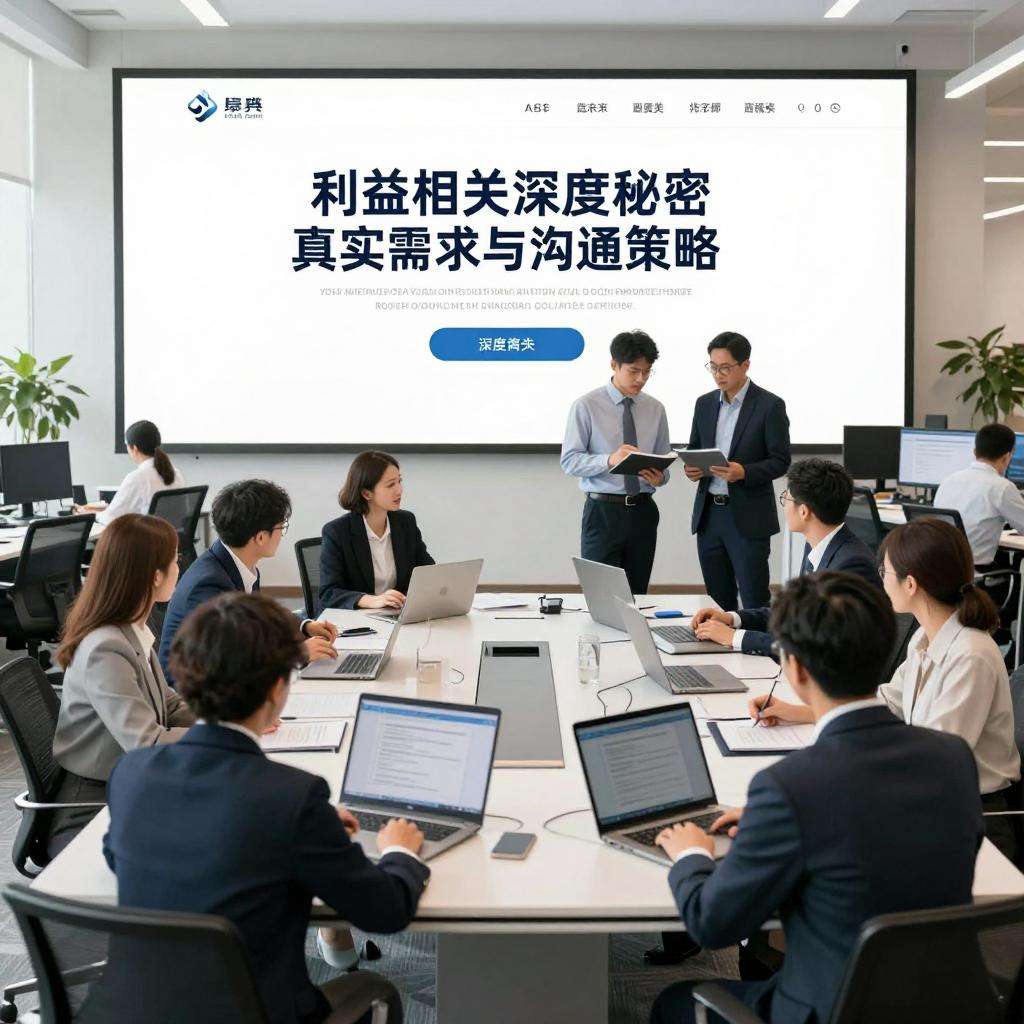 认识利益相关者分析的深度秘密：需求与沟通策略的真相