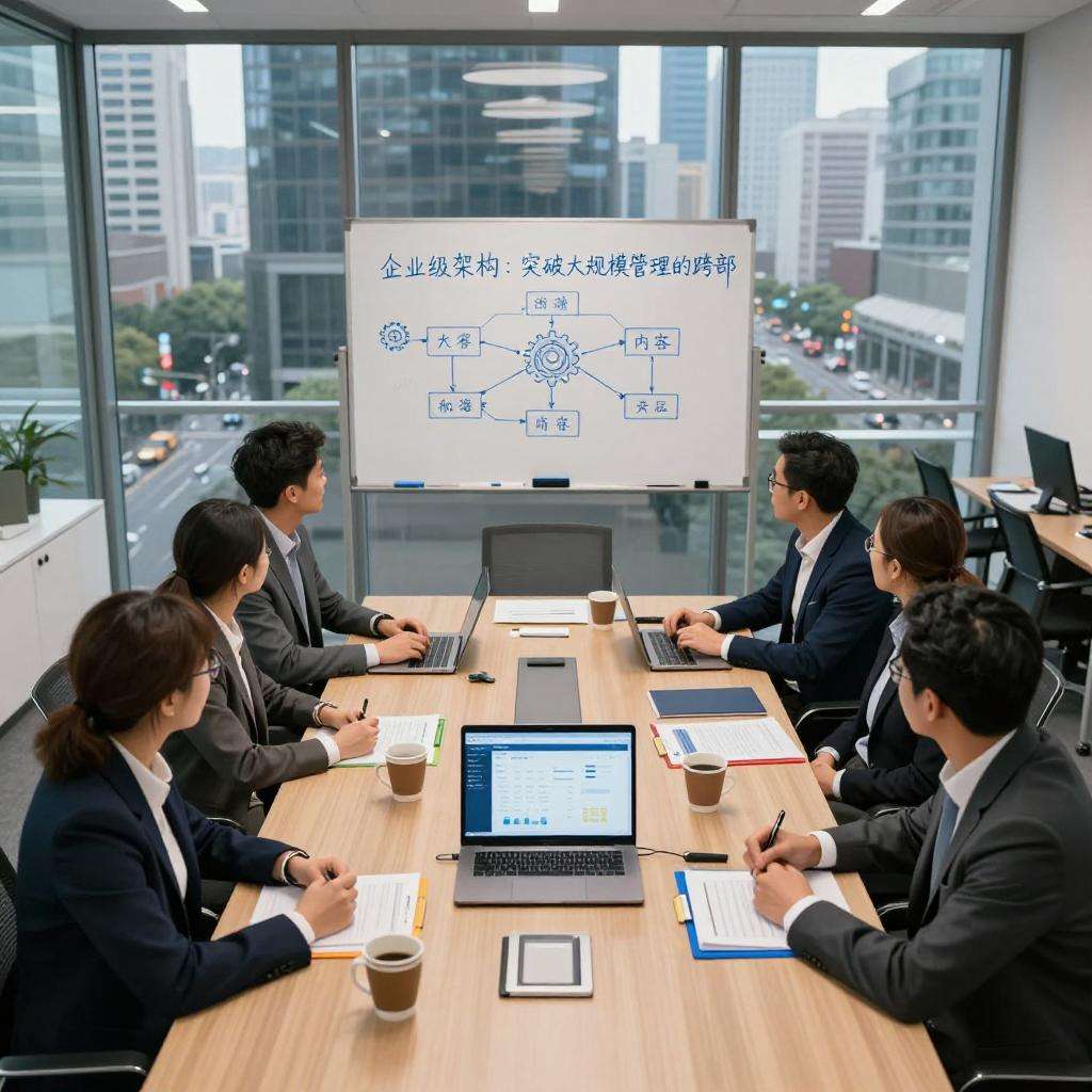 企业级SEO架构：突破大规模管理的跨部门壁垒