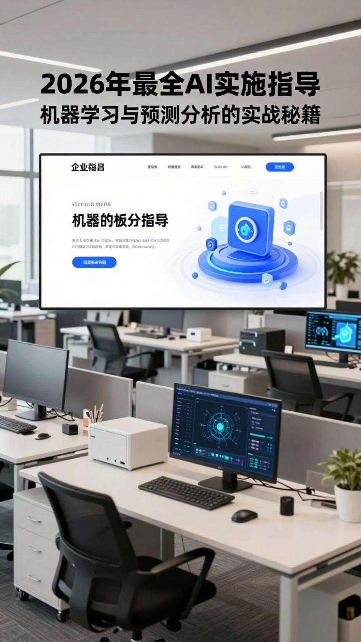 2026年最全AI实施指导：机器学习与预测分析的实战秘籍