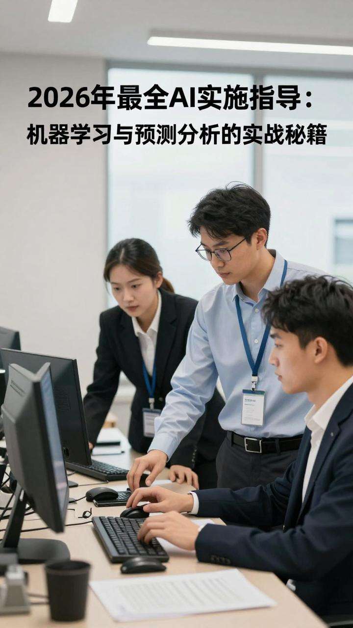 2026年最全AI实施指导：机器学习与预测分析的实战秘籍第一张图