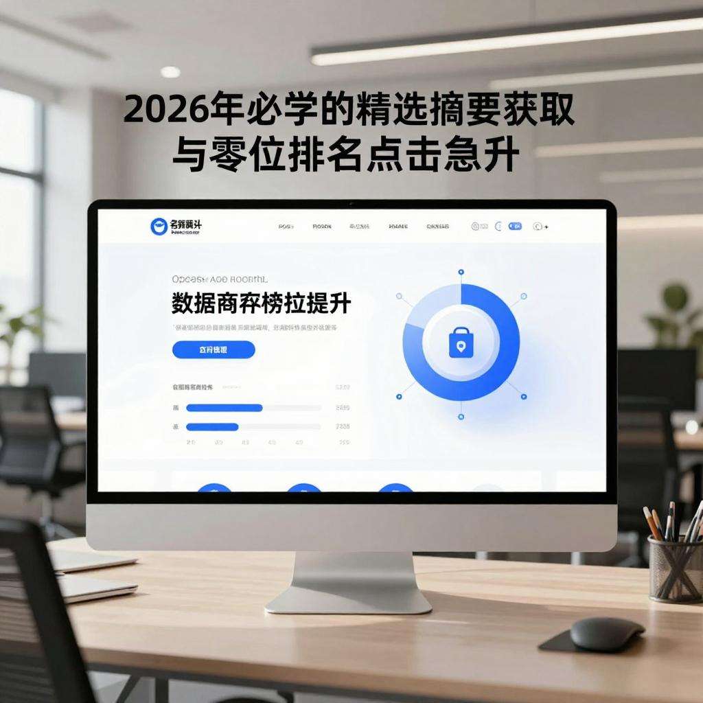 2026年必学：如何快速实现精选摘要获取和零位排名点击急升