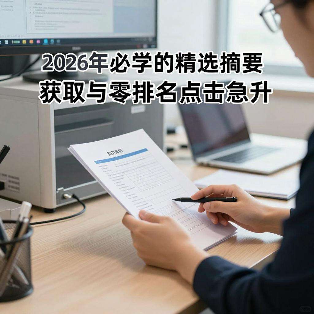2026年必学:如何快速实现精选摘要获取和零位排名点击急升 2026年必学:如何快速实现精选摘要获取和零位排名点击急升第一张图