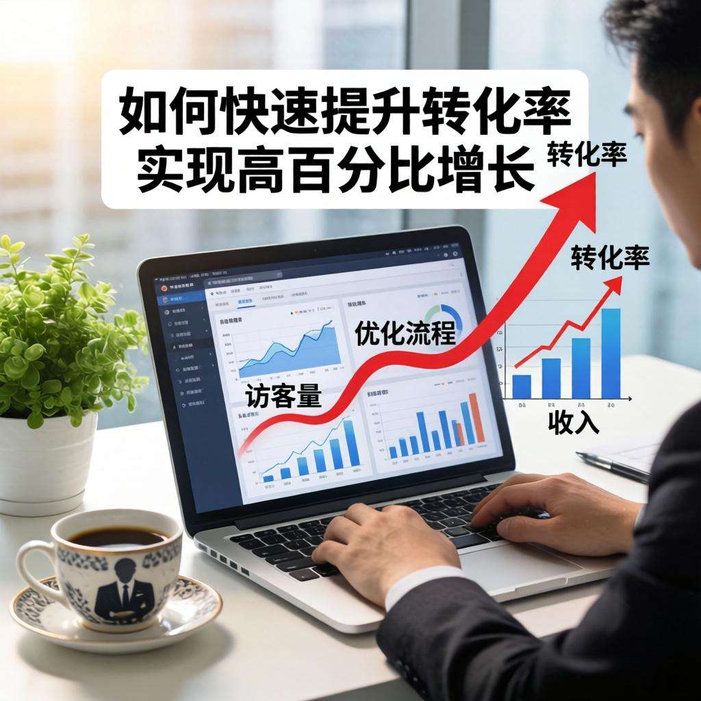 如何快速提升转化率实现高百分比增长并带动收入暴增