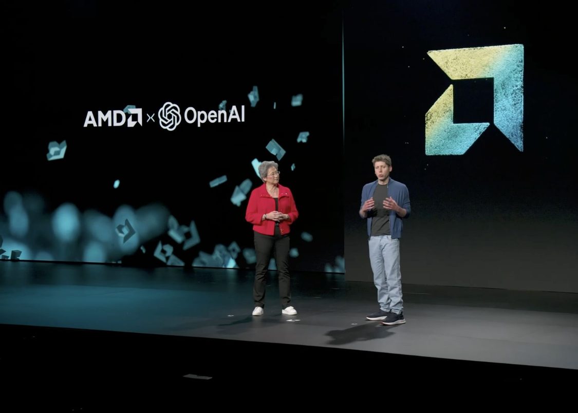 OpenAI 奥尔特曼宣布将使用 AMD 的 MI300X 和 MI450 AI芯片，苏姿丰首次透露 MI500
