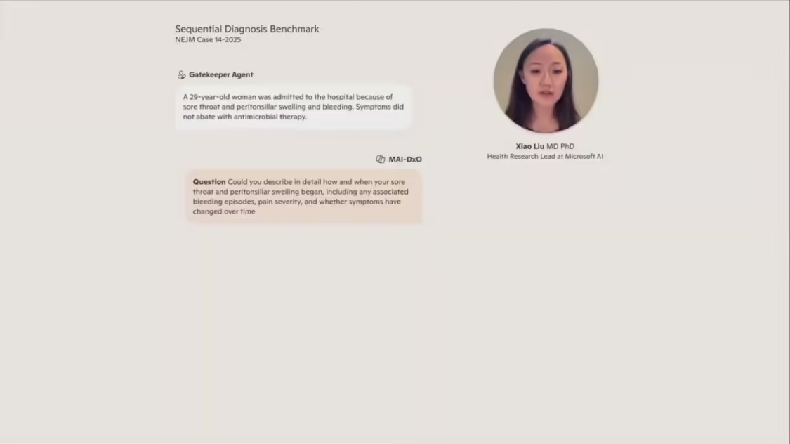 微软推出 AI诊断工具 MAI-DxO：诊断复杂病例准确率 85.5%，超 21