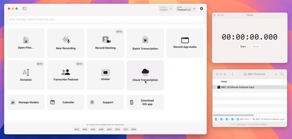 8 秒转录 30 分钟播客：MacWhisper 应用接入英伟达 Parakee