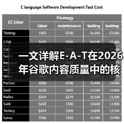 一文详解E-A-T在2026年谷歌内容质量中的核心作用(图3) 一文详解E-A-T在2026年谷歌内容质量中的核心作用(图3)