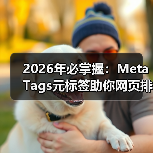 2026年必掌握：Meta Tags元标签助你网页排名飞跃