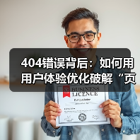 404错误背后：如何用用户体验优化破解“页面不存在”的死链困境