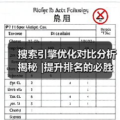 搜索引擎优化对比分析揭秘 |提升排名的必胜秘籍2024